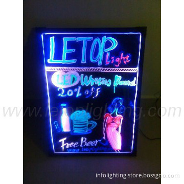 RGB flash Led writing boards